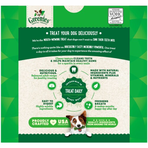 Greenies™ Original Petite Dog Dental Treats Value Pack Perspective: back