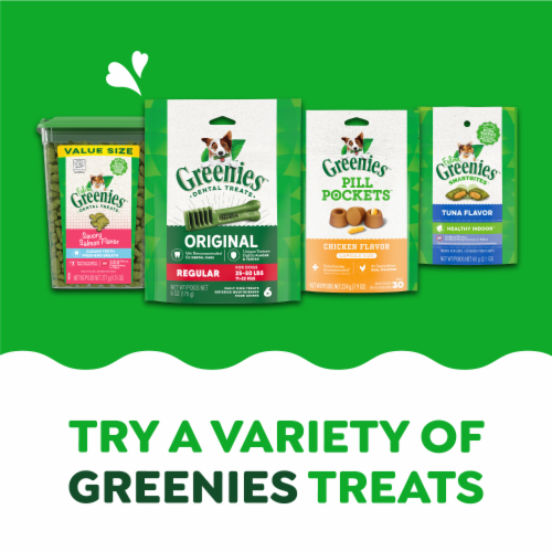 GREENIES PILL POCKETS Peanut Butter Flavor for Dogs Capsule Size Natural Soft Dog Treats Perspective: back