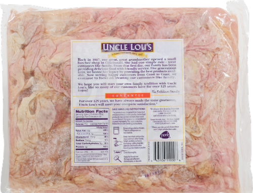 Uncle Lou's Chitlins Perspective: back
