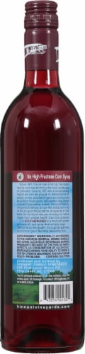 Hinnant Family Vineyards Southern Red Blend North Carolina Wine Perspective: back