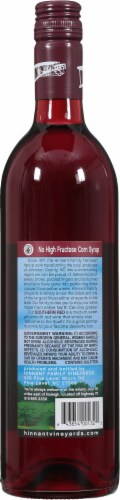 Hinnant Family Vineyards Southern Red Blend North Carolina Wine Perspective: back