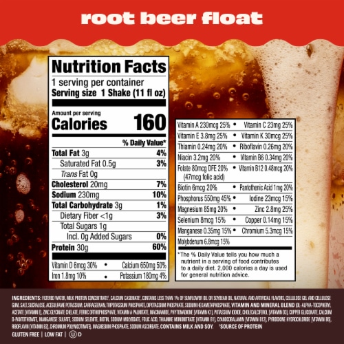 Premier Protein® Root Beer Float Protein Shake Multipack Perspective: back