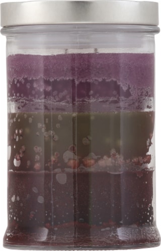 Tuscany™ Scented Jar Candle Triple Pour Vineyard Retreat Perspective: back