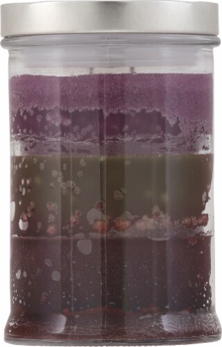 Tuscany™ Scented Jar Candle Triple Pour Vineyard Retreat Perspective: back