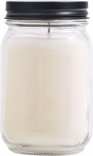 Tuscany Candle Farmhouse Collection Lilac Breeze Scented Jar Candle Perspective: back