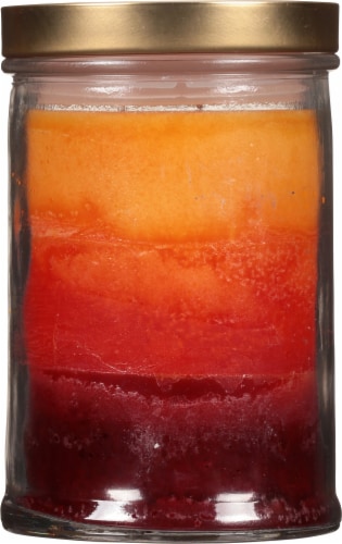 Tuscany Candle™ Falling Leaves Limited Edition Scented Triple Pour Jar Candle Perspective: back