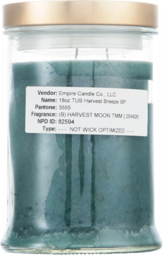 Tuscany Candle® Limited Edition Scented Jar Candle - Harvest Breeze Perspective: back