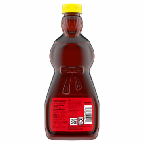 Mrs. Butterworth's Thick-n-Rich Lite Pancake Syrup Perspective: back