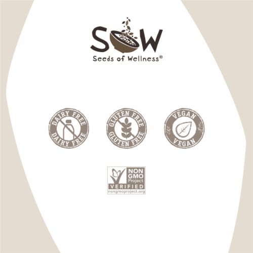 Seeds of Wellness Chia Chocolate Non-Dairy Beverage Perspective: back