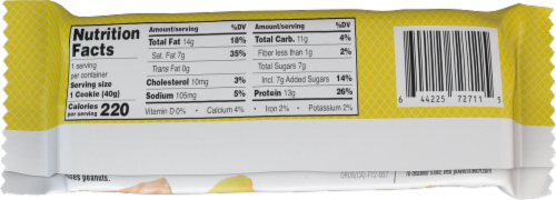 Power Crunch® Lemon Meringue Protein Energy Bar Perspective: back