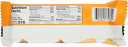 Power Crunch® Salted Caramel Protein Energy Bar Perspective: back