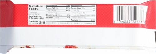 Power Crunch Red Velvet Protein Energy Bars Perspective: back