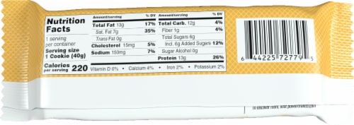 Power Crunch® Peanut Butter Creme Protein Energy Bar Perspective: back
