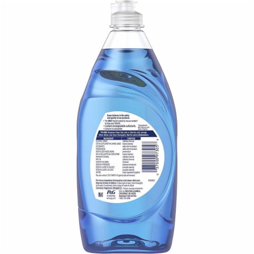 Dawn Ultra Dishwashing Liquid Dish Soap Original Scent 19.4 Oz Perspective: back