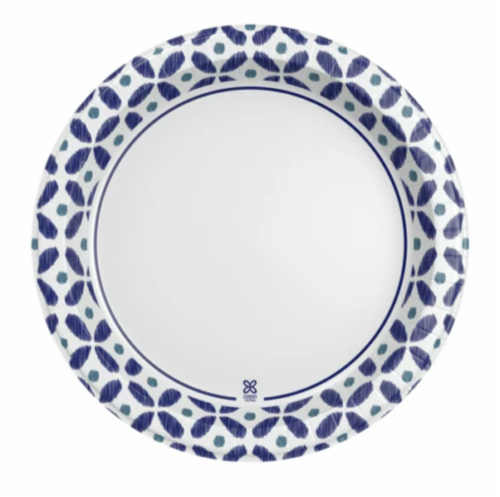 Dixie Ultra Disposable Paper Plates 10" - 100 Count Perspective: back