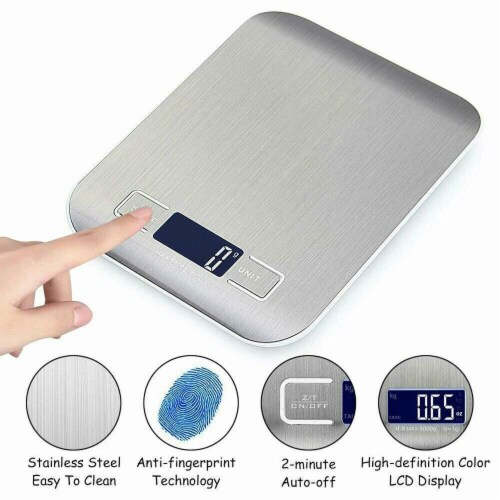 Kitcheniva Digital Food Scale Perspective: back