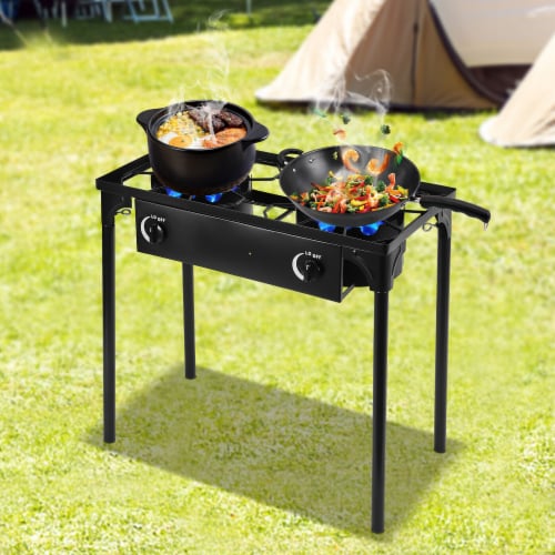 2 burner outdoor stove outlet