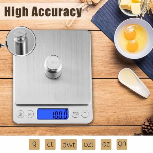 Kitcheniva Electronic Digital Food Scale Perspective: back