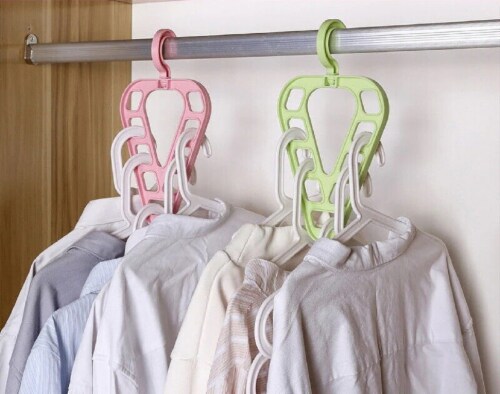 Clothes Hanger Connector Hooks, Closet Space Triangles, Hanger