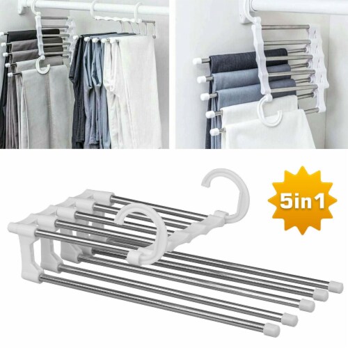 Kitcheniva 5IN1 Multi Functional Pants Rack 1 count QFC