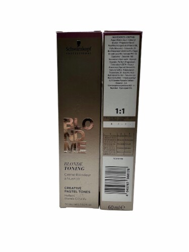 Schwarzkopf BlondeMe Blonde Toning Creative Pastel Tones Lilac 2.02 OZ Set of 2 Perspective: back