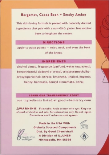 Good Chemistry® Not That Vanilla Perspective: back