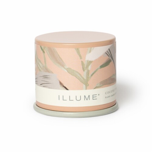 Illume Luxary Soy Candle - Coconut Milk Mango Perspective: back