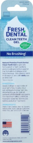 Naturel Promise Fresh Dental® Clean Teeth Gel Perspective: back