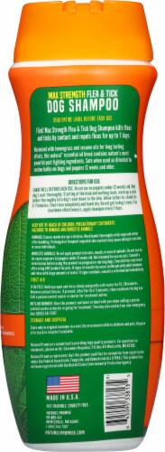 Flick!™ Natural Defense Max Strength Flea & Tick Dog Shampoo Perspective: back