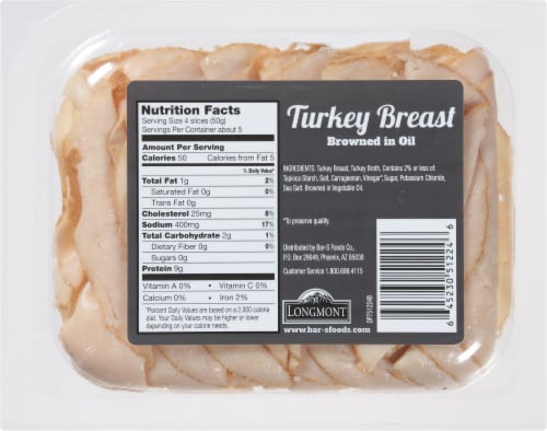 Longmont Turkey Breast Perspective: back