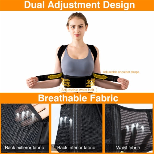 MALOOW Posture Correcting Back Support Brace for Upper Body Pain Relief, X  Large, 1 Piece - Kroger