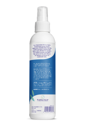 Life-Flo  Pure Magnesium Oil Perspective: back