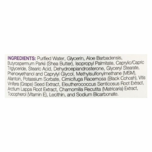 Life-Flo DHEA Plus Body Cream - 2 oz Perspective: back