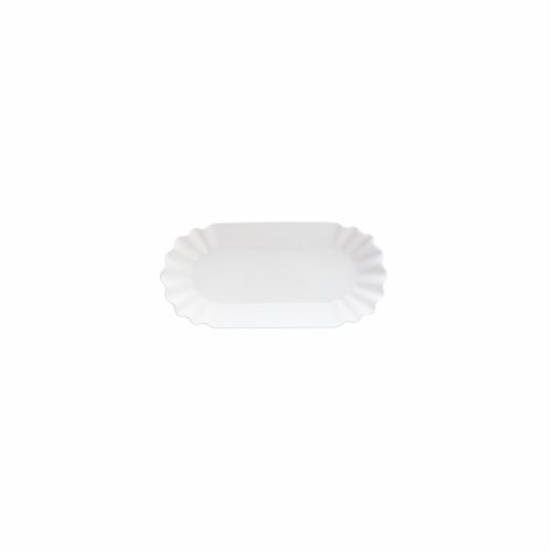 FORTESSA Street Eats Hot Dog Plate Perspective: back