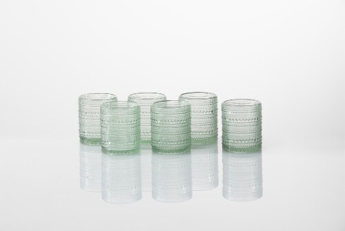 FORTESSA D&V Jupiter Double Old-Fashioned Glasses - 6 Pack - Sage Perspective: back