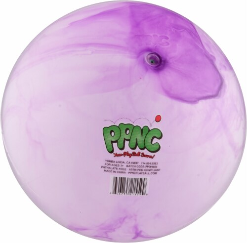 PPNC 10 Inch Marble Playball - Assorted Perspective: back