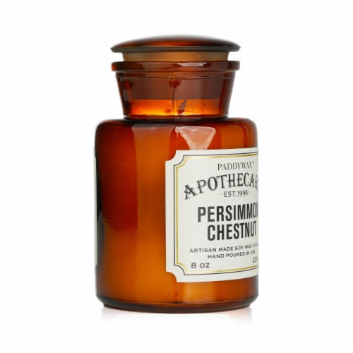 Paddywax Apothecary Candle  Persimmon Chestnut 226g/8oz Perspective: back