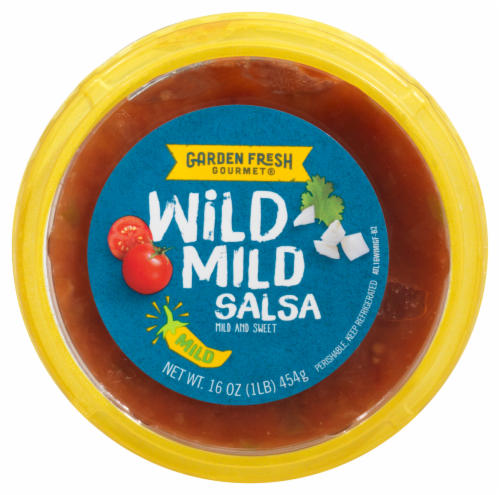 Garden Fresh Gourmet Mild Salsa Perspective: back