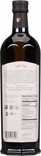 Lucini® Italia Premium Select Extra Virgin Olive Oil Perspective: back