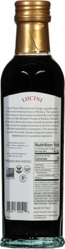 Lucini® Italia Dark Cherry Balsamico Artisan Vinegar Perspective: back