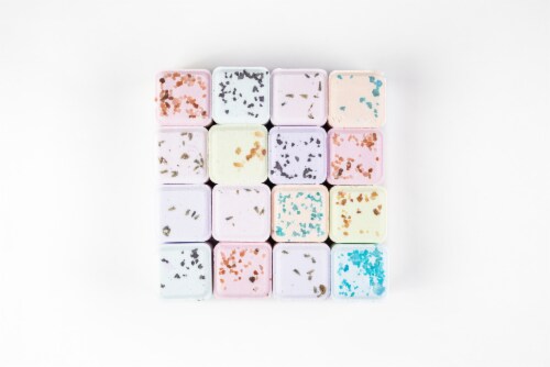 Shower Steamers Gift Set - 5 Big Fizzies, Cheer Up Package Perspective: back