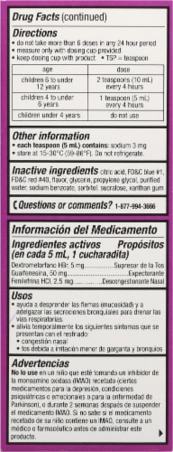 Tukol® Children's Grape Flavor Cough & Cold Liquid Perspective: back