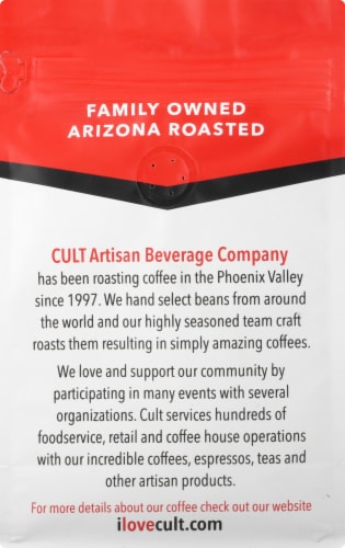 Cult Colombian Dream Ground Coffee Perspective: back