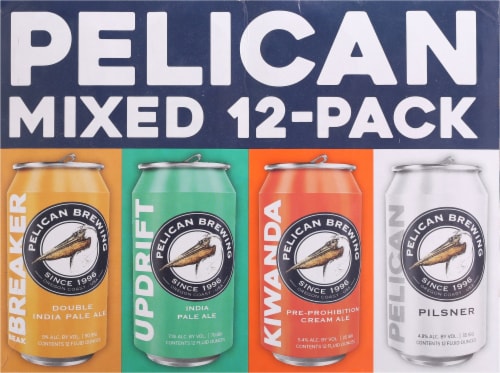 Pelican Brewing Company Mixed Beer Perspective: back