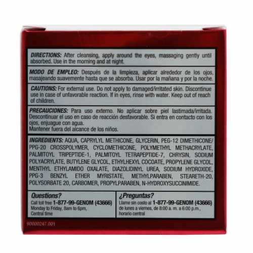 Cicatricure Anti Wrinkle Eye Cream Perspective: back