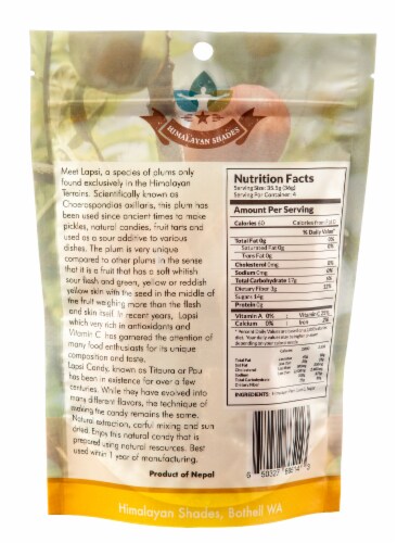 Pau - Natural Himalayan Plum Candy Perspective: back