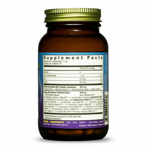 HealthForce SuperFoods Friendly Force Ultimate Probiotic Perspective: back
