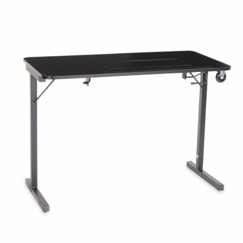 Arrow Heavyweight Table for Vintage Singer Featherweight Sewing Machines 221 and 222 Perspective: back