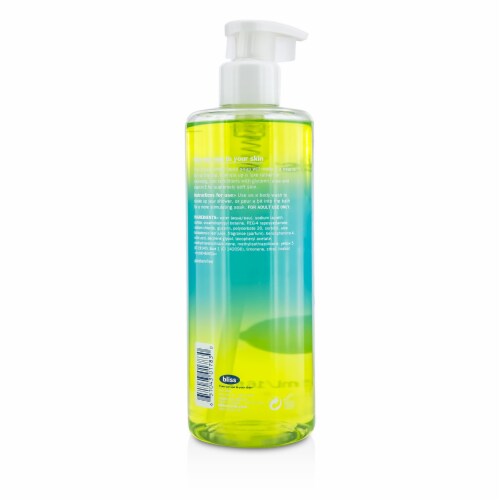 Bliss® Lemon + Sage Soapy Suds Body Wash + Bubbling Bath Soap Perspective: back