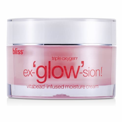 Bliss Triple Oxygen Ex-‘Glow’-sion Vitabead-Infused Moisture Cream Perspective: back